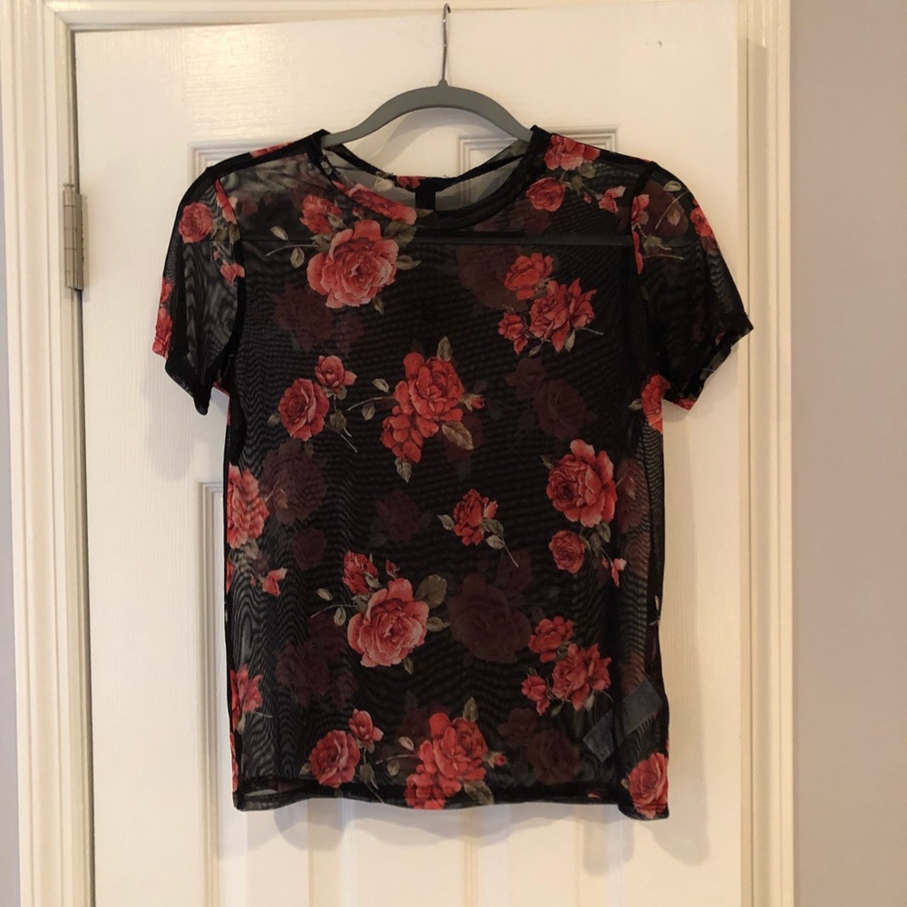 Mesh T shirt